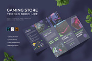 Gaming Store - Trifold Brochure, a Brochure Template by VUNIRA (Thumbnail 1 of 3)