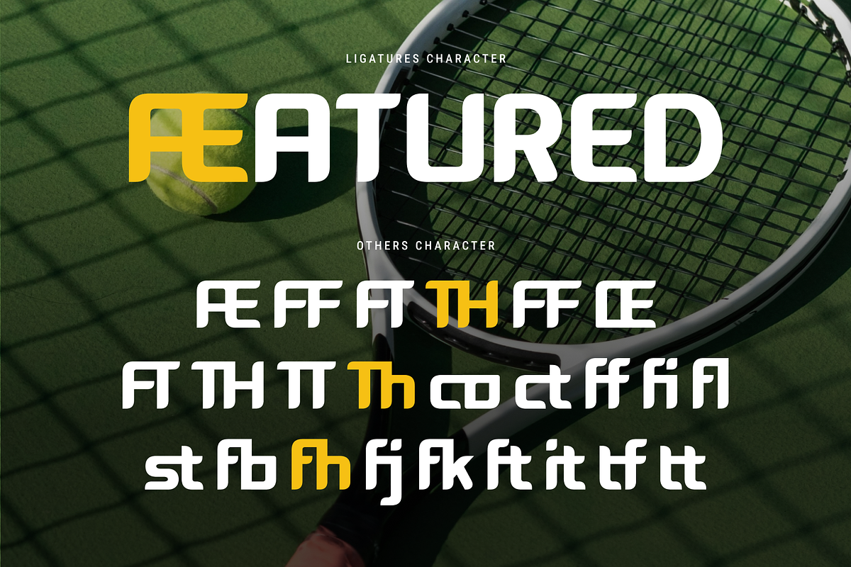 Thamire - Sports Font, a Sans Serif Font by Mine Type Lab (Photo 9 of 11)