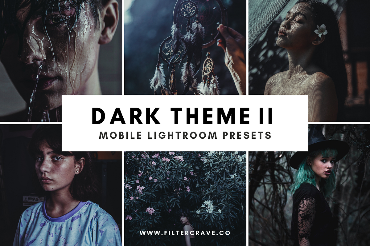 Dark Mobile Lightroom Presets II, an Action Add-On by Filtercrave (Photo 1 of 9)