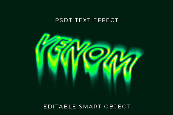 Toxic Slime Text Effect preview 2