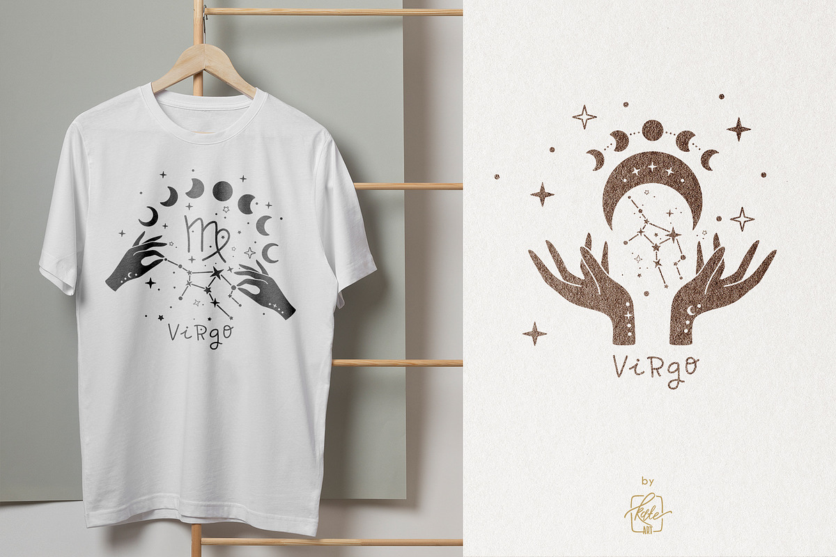 ZODIAC SIGNS LINE ART, an Object Illustration by Kate Art (Photo 16 of 19)