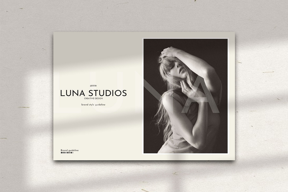 Mini Brand Guideline Kit, a Brochure Template by Aura Agency (Photo 4 of 8)