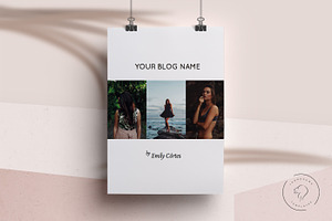 Media Kit Template - 4 Pages