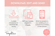 Mobile Wedding Timeline Template, a Stationery Template by Templatables (Thumbnail 8 of 9)