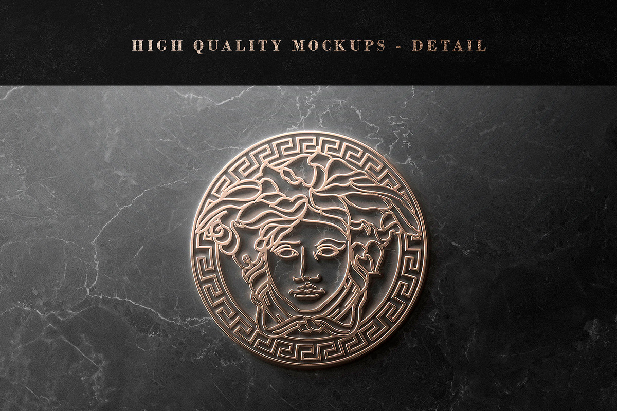 10 Deluxe Front Logo Mockups - V1, an Advertising Mockup by Asylab (Photo 3 of 18)