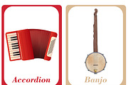 Musical Instruments Flash Cards, a Card Template by DigitalsDesigns (Thumbnail 4 of 4)