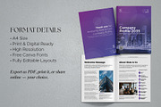 Minimalist Corporate Company Profile, a Brochure Template by Oshin Design (Thumbnail 5 of 6)