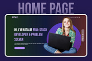 Natalie – Developer Portfolio HTML, a HTML Template by TemplatesJungle (Thumbnail 2 of 3)