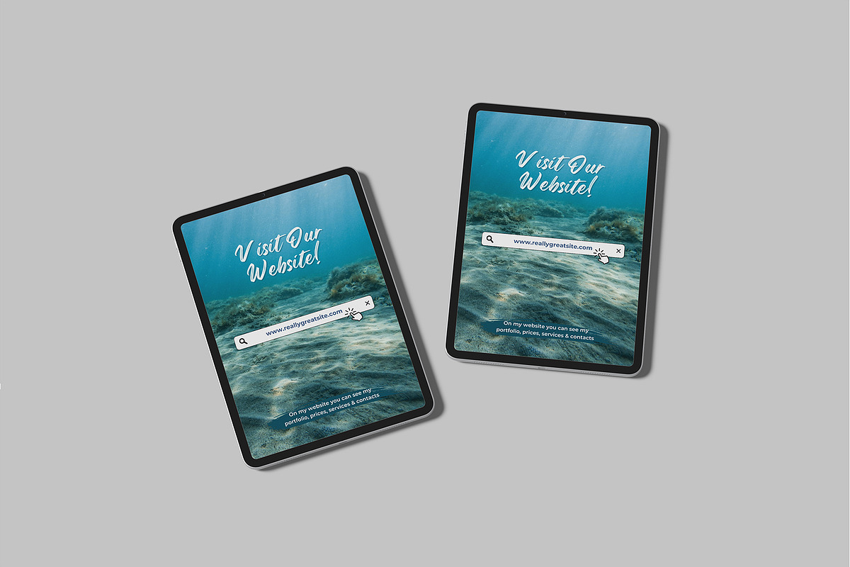 Realistic Tablet Mockup, an iPad Mockup by lamorastudio (Photo 11 of 11)