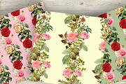 Digital Vintage Flowers seamless, a Pattern Graphic by NastiaDesignsPrints (Thumbnail 7 of 9)