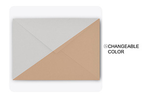 Kraft Envelope And 4x6 Card Mockups