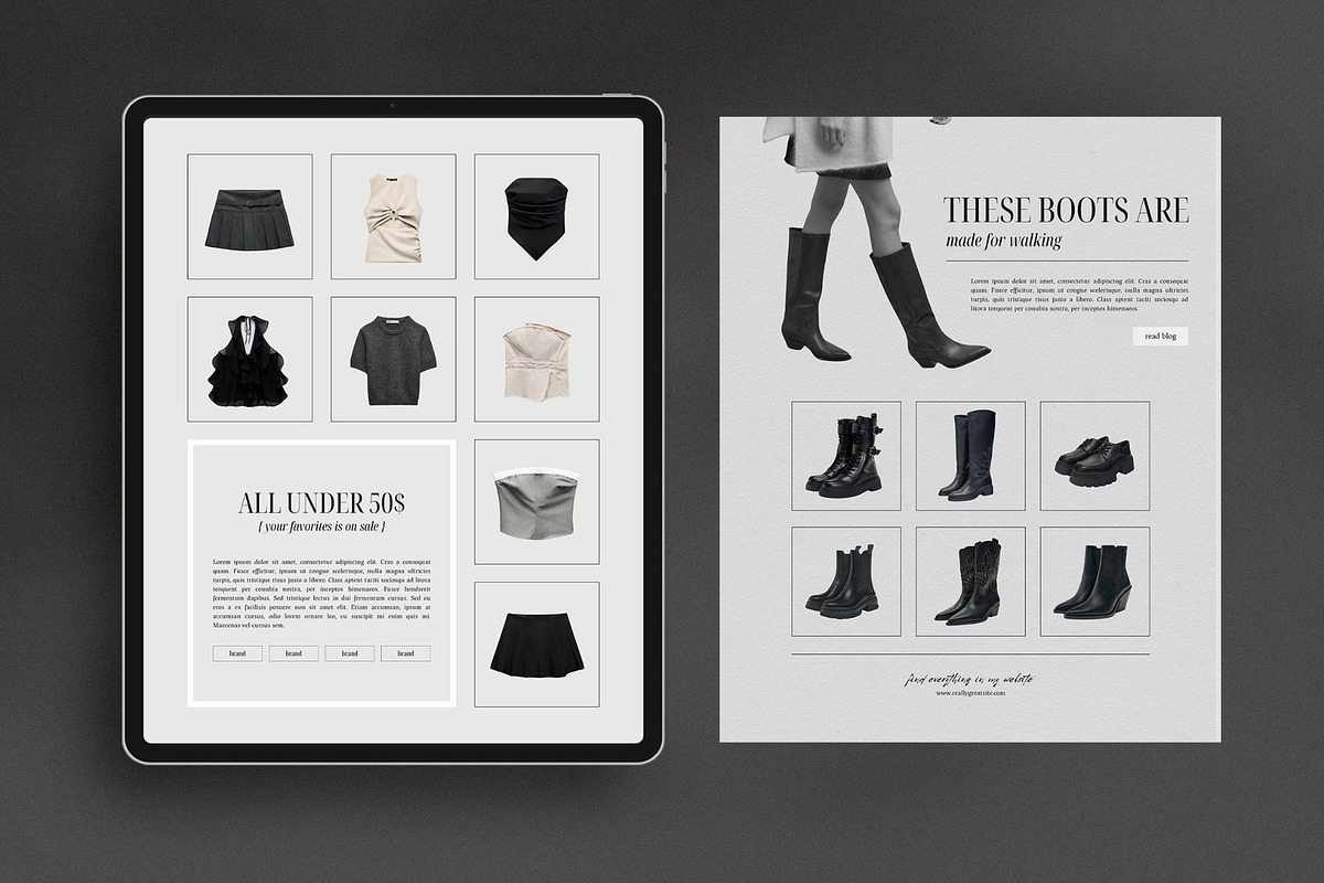 Canva 40 LTK Graphics Template, a Social Media Template by Amaré Creative (Photo 3 of 6)