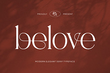 Belove – Modern Elegant Serif