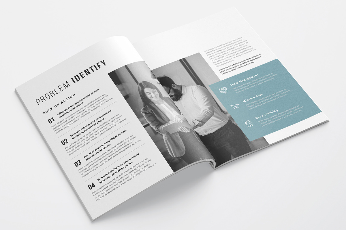 Marketing Case Study Template, Canva, a Brochure Template by DesVert (Photo 4 of 8)