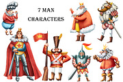 Fairy Tale - Clipart Set, an Illustration by Mashamashastu (Thumbnail 2 of 12)