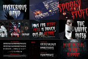 Special Horror Font Bundle, a Handwritten Font by Ditatype (Thumbnail 7 of 13)