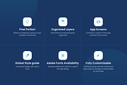 Q Message (adobe xd), an App Template by Nik Design (Thumbnail 4 of 10)