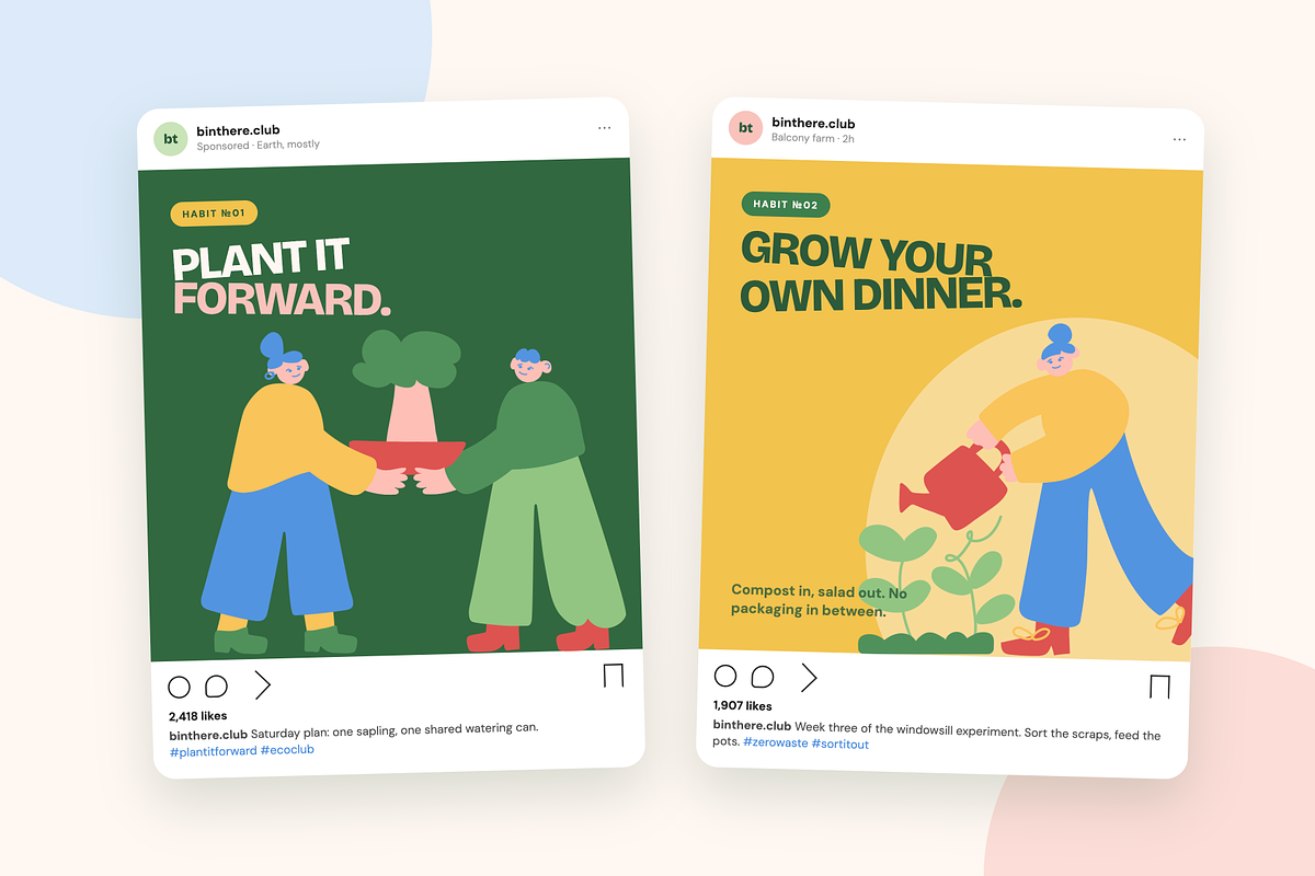 Eco-friendly Illustrations, a Person Illustration by Somewhat Brilliant (Photo 6 of 8)
