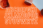 Snackbox – Fun Outline Display Font, a Sans Serif Font by overlaytemplates (Thumbnail 3 of 5)