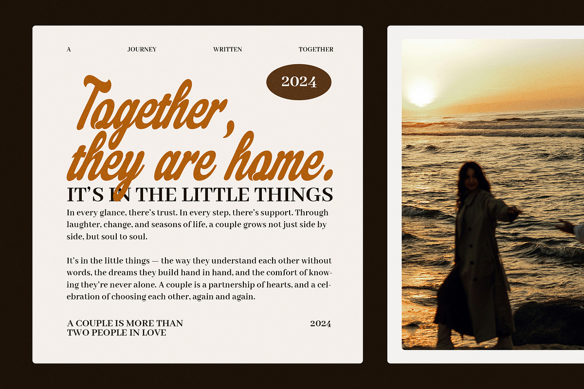 Mutivea Script Font, a Script Font by Graphicxell (Photo 2 of 8)