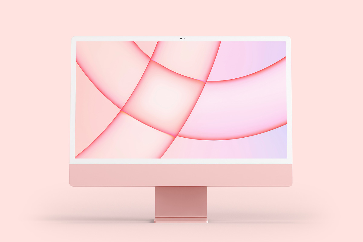 Realistic iMac 24-inch (2022) Mockup, a Books & Magazine Mockup by Smotrow Related (Photo 2 of 8)