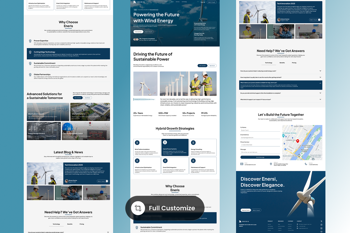 Eneris - Renewable Energy Platform preview 3