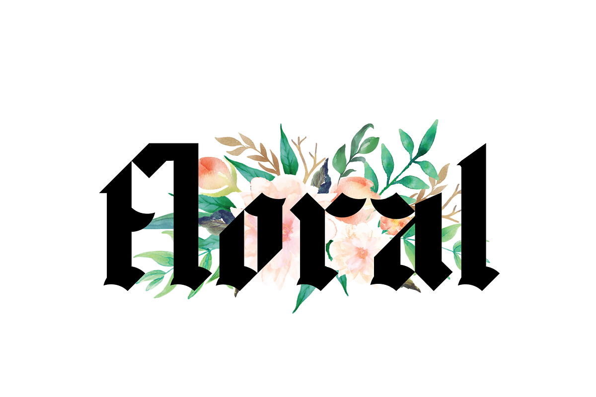 Redro - Geometrical Blackletter, a Blackletter Font by Gittype (Photo 7 of 8)