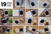 iPhone 14 Pro Max Mockup Bundles, an iPhone Mockup by Graphic Aesthetic (Thumbnail 4 of 26)