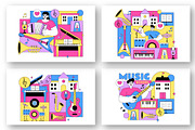 10 Music School Illustration, a Person Illustration by denayunebgt (Thumbnail 2 of 4)