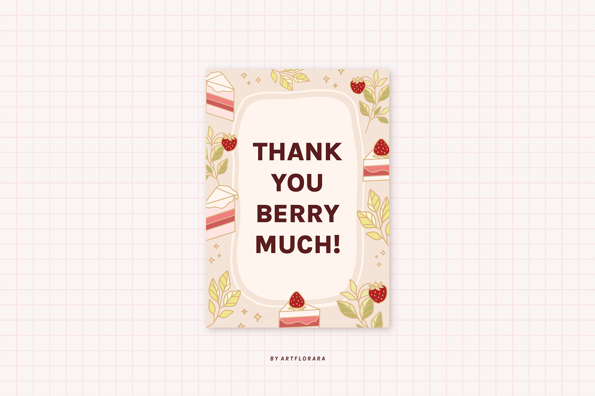 PATISSERIE - Cake Planner Notepads, a Stationery Template by Artflorara (Photo 11 of 11)