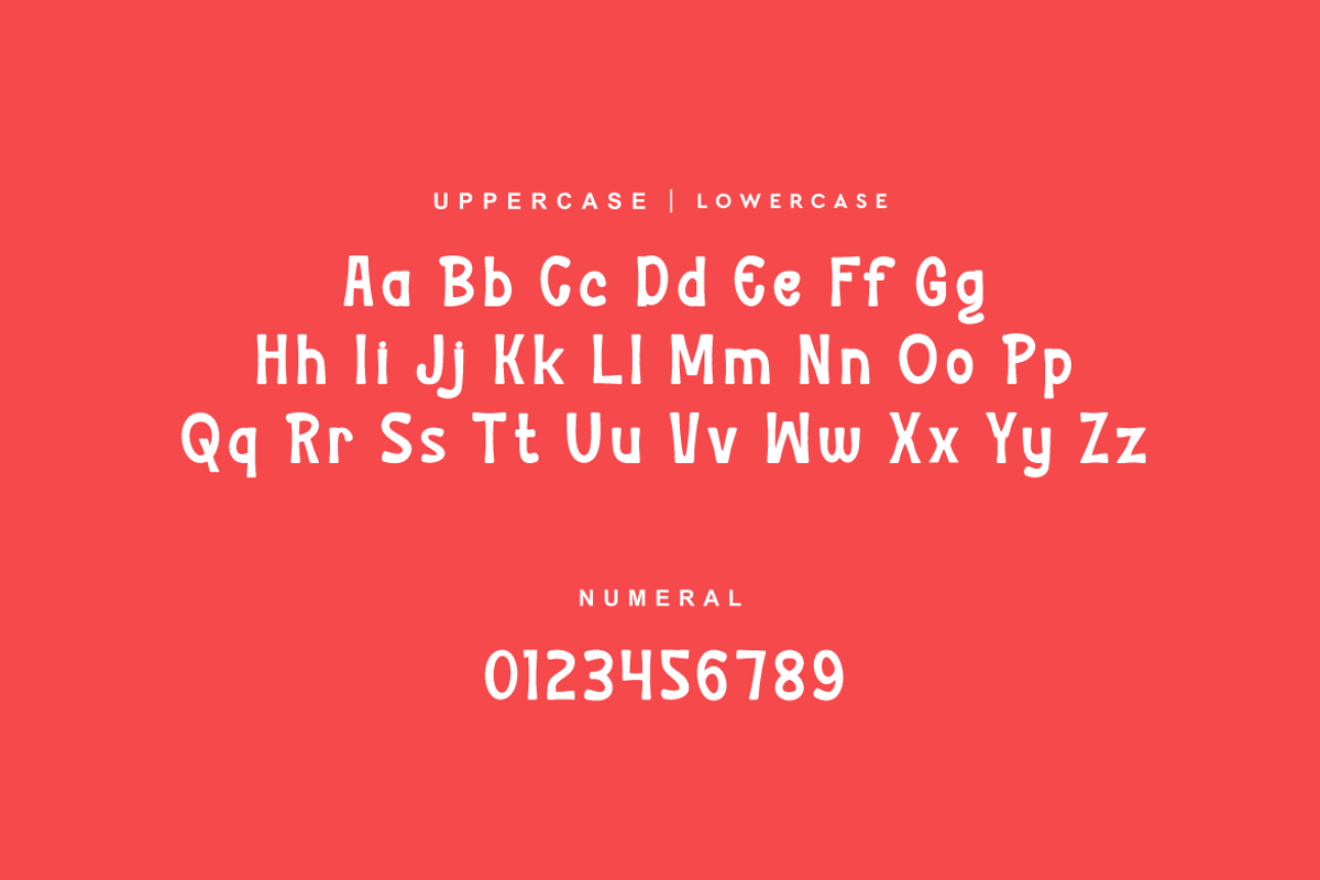 Mehogan - Round Funny Font, a Sans Serif Font by QR Design Studio (Photo 7 of 12)