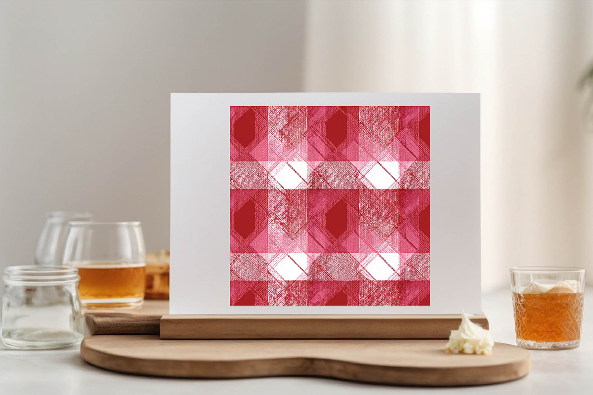 Gingham Pattern Digital Papers Set, a Pattern Graphic by SVGArt (Photo 3 of 9)