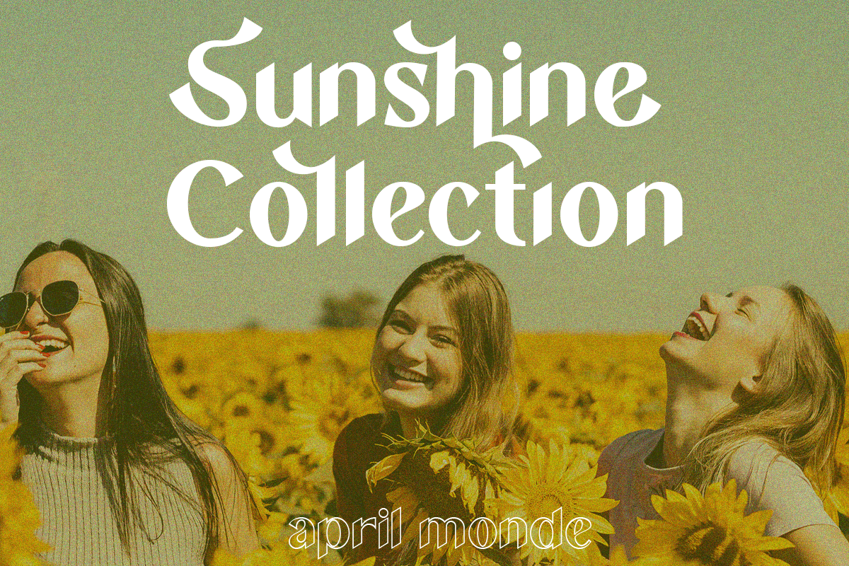 April Monde, a Sans Serif Font by Say Studio (Photo 8 of 14)