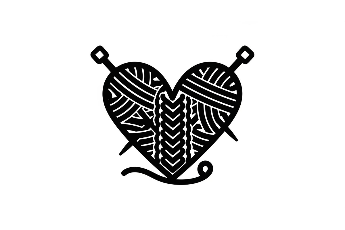 Knitted Heart Love Vector Bundle, an Illustration by Designs_River (Photo 5 of 53)