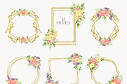Chateau Ceremony Floral Wedding, a Decorative Illustration by Catch the Dream Art (Thumbnail 8 of 15)