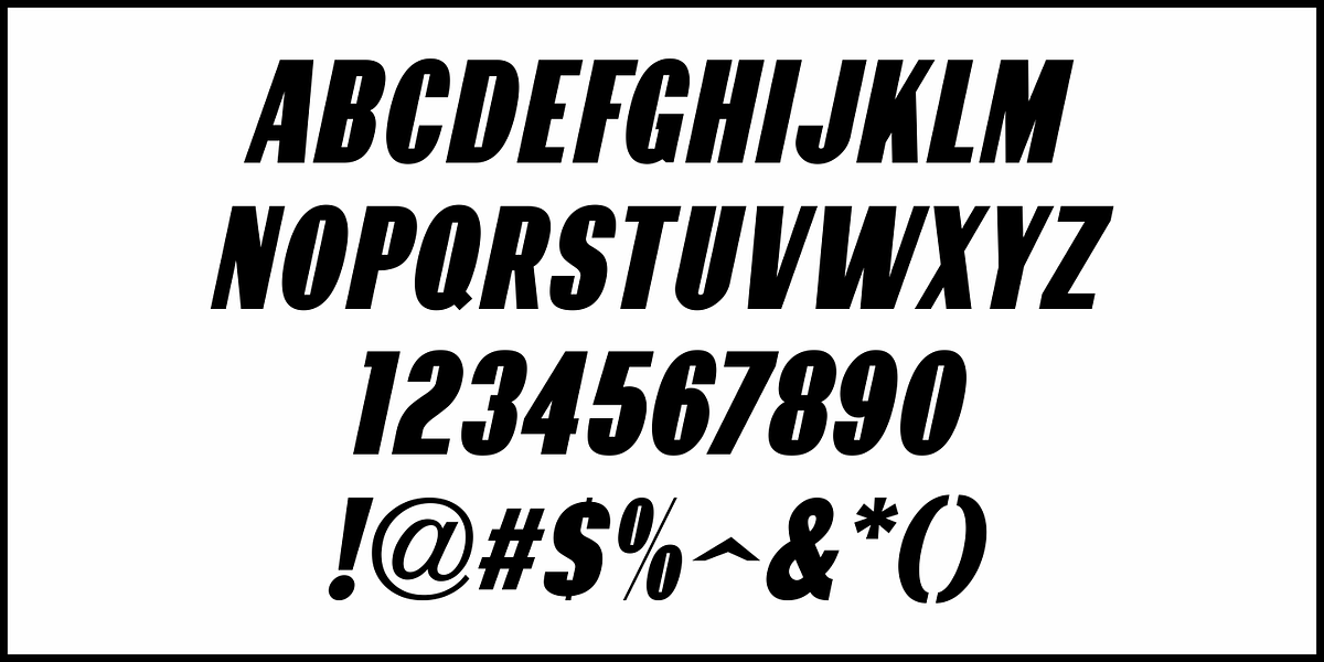 Criminal Trial JNL, a Sans Serif Font by Jeff Levine Fonts (Photo 5 of 5)
