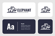 Modern Line Art Elephant Logo Design, a Branding & Logo Template by Artnivora.Std (Thumbnail 2 of 5)