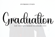 Graduation, a Handwritten Font by FreshTypeINK (Thumbnail 1 of 8)