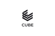 Abstract Layered Corner Cube Logo, a Branding & Logo Template by yopie (Thumbnail 4 of 4)