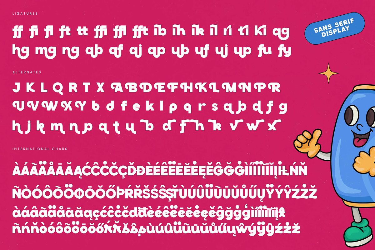 Drinks Fruit Retro Display Font, a Serif Font by timelesstype.co (Photo 19 of 20)