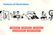Content Creation Scenes Illustration, an Object Graphic by 35lab (Thumbnail 3 of 7)