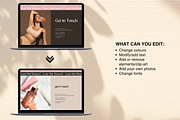 Laser Hair Removal Canva Website, a Landing Page Template by DesignsbyMariaStudio (Thumbnail 4 of 10)