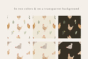 Watercolor Chickens Collection, an Animal Illustration by Jenteva Art (Thumbnail 13 of 18)