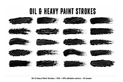 204 Ink Texture Vector Brushes, a Brush Add-On by ZinetroN (Thumbnail 9 of 13)