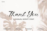 Fostgard - Casual Script Font, a Script Font by Dhabee (Thumbnail 2 of 15)