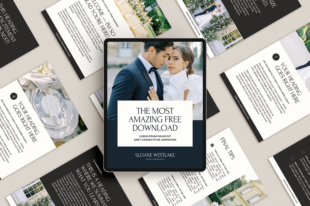 Lead Magnet Template | Canva, a Marketing Template by Rosetta Lane Design (Photo 1 of 8)