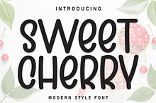 Sweet Cherry | Script Font