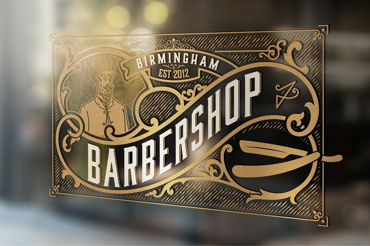 Set of 20 Vintage Logos, a Branding & Logo Template by OneVectorStock (Photo 13 of 21)
