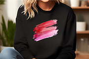 Pink Brush Strokes Clipart, an Illustration by DreamCafeArt (Thumbnail 6 of 9)