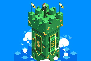 Green Tower of Cash